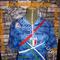 VINTAGE maglia Ciclismo Team Italia 1990