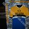 Maglia ciclismo GS  De Luisa Udine '70s  ricamata  