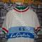 VINTAGE maglia Ciclismo  G S  LA GIGLIOLA  '70s ricamata   
