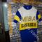 Maglia ciclismo    Miba Bonanza Swiss team '70s  ricamata  