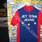 Maglia ciclismo  Jet Star Jeans '70s ricamata   