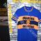 VINTAGE maglia Ciclismo  Orangina '70s ricamata