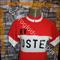 VINTAGE maglia Ciclismo ricamata RV Uster Swiss Suisse 1970