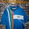 VINTAGE  maglia  Ciclclismo  Team Italia Italy '80s