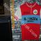 Maglia ciclismo     Cicli Piazza Monza '70s  ricamata 