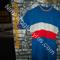 Maglia ciclismo   Francia France  team '70s  ricamata 