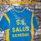 #Maglia ciclismo      S S  SALUS SEREGNO MILANO '70s ricamata