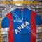 Maglia ciclismo    Cicli AFRA MILANO '70s  ricamata 