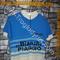 Maglia ciclismo  Bianchi Piaggio Campagnolo '70s  ricamata 