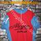 VINTAGE maglia Ciclismo ricamata Alcyon Dunlop '60s