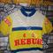 VINTAGE  maglia  Ciclismo G S REBUR  '70 ricamata  