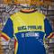 VINTAGE  maglia  Ciclismo B P Bergamo '70 ricamata   