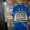 Maglia ciclismo    GS  Cite Telesprint  Genova'70s  ricamata  
