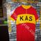 Maglia ciclismo   KAS Spagna '70s  ricamata   