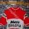 Maglia ciclismo   Mars Flandria Belgium '70s ricamata    