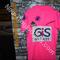 Maglia ciclismo     GIS  Gelati  colnago '70s  ricamata rosa Giro   