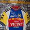 Maglia ciclismo   Cicli Vicini Cesena '70s ricamata 