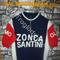 VINTAGE  maglia  Ciclismo   Zonca Santini Olmo '70s
