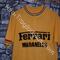 VINTAGE  maglia Ciclismo ricamata FERRARI anni '60     