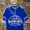 VINTAGE maglia Ciclismo ricamata GS vernici Mariani Pescara '70s