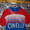 Maglia ciclismo   Cinelli Milano '70s ricamata   