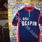 Maglia ciclismo  Cicli Scapin '70s  ricamata  