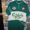 #  Maglia ciclismo    Carlsberg Beer Danmark '70s  ricamata 