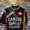Maglia ciclismo     Carlos Galli Castelli GBC '70s ricamata 