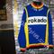 Maglia ciclismo    Rokado '70s  ricamata 