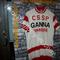 Maglia ciclismo   GS  Ganna Varese. '70s  ricamata  