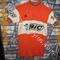 #Maglia ciclismo       BIC '70s  ricamata   