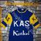 VINTAGE  maglia  ciclismo ricamata '60s Kas Kaskol 