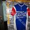 Maglia ciclismo    Zonca Santini Chicago jeans '70s  ricamata 