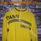 VINTAGE maglia Ciclismo ricamata Mann Grundig '70s